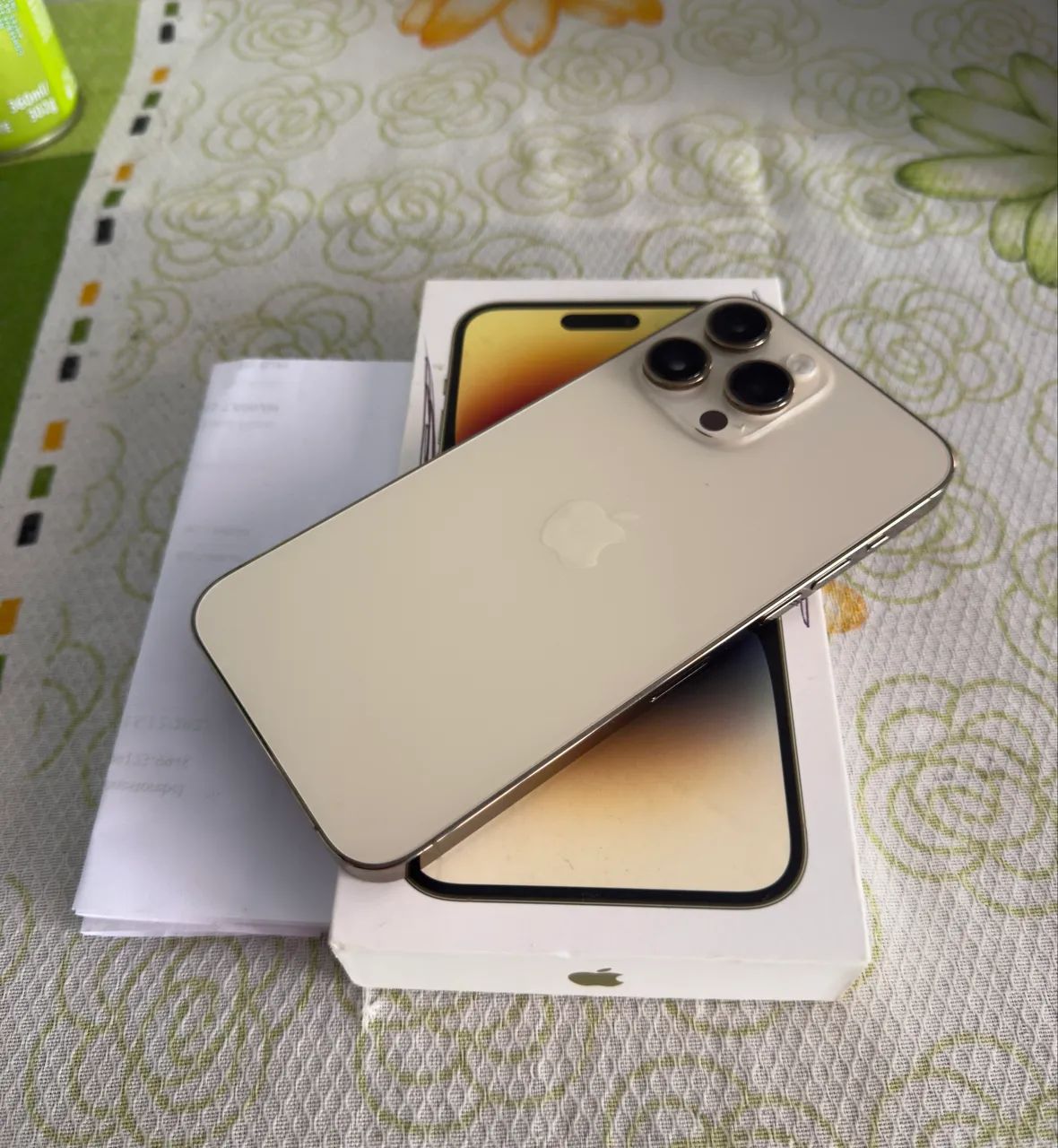 iPhone 14 Pro Max Gold 128GB Completo  - Foto 2
