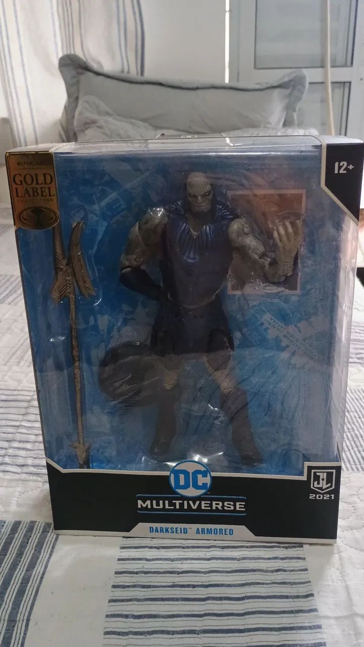 Boneco DC multiverse darkseid armored. - Foto 5