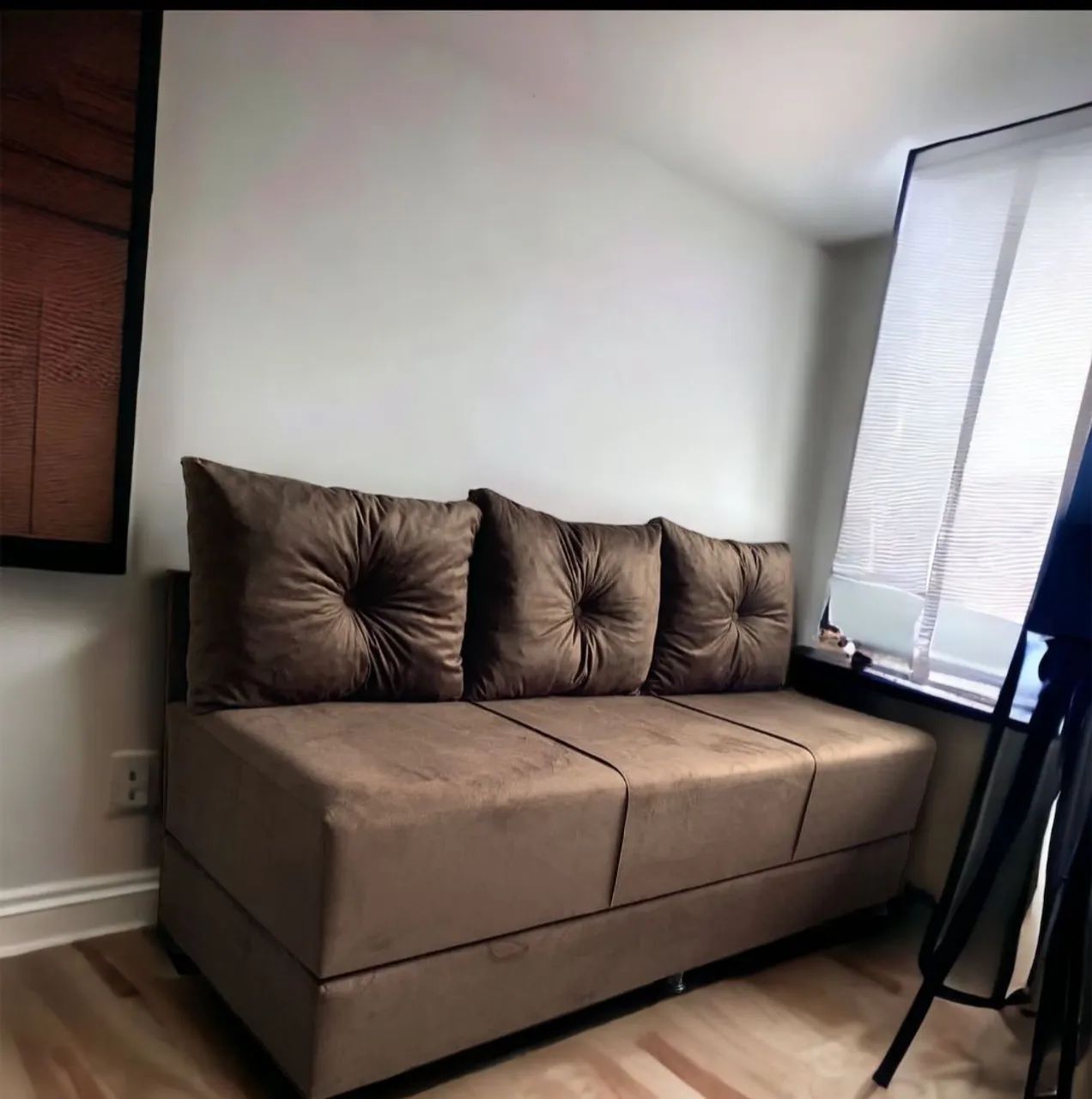 SOFÁ CAMA útil, barato e MODERNO! R$ 699,99 - Foto 5