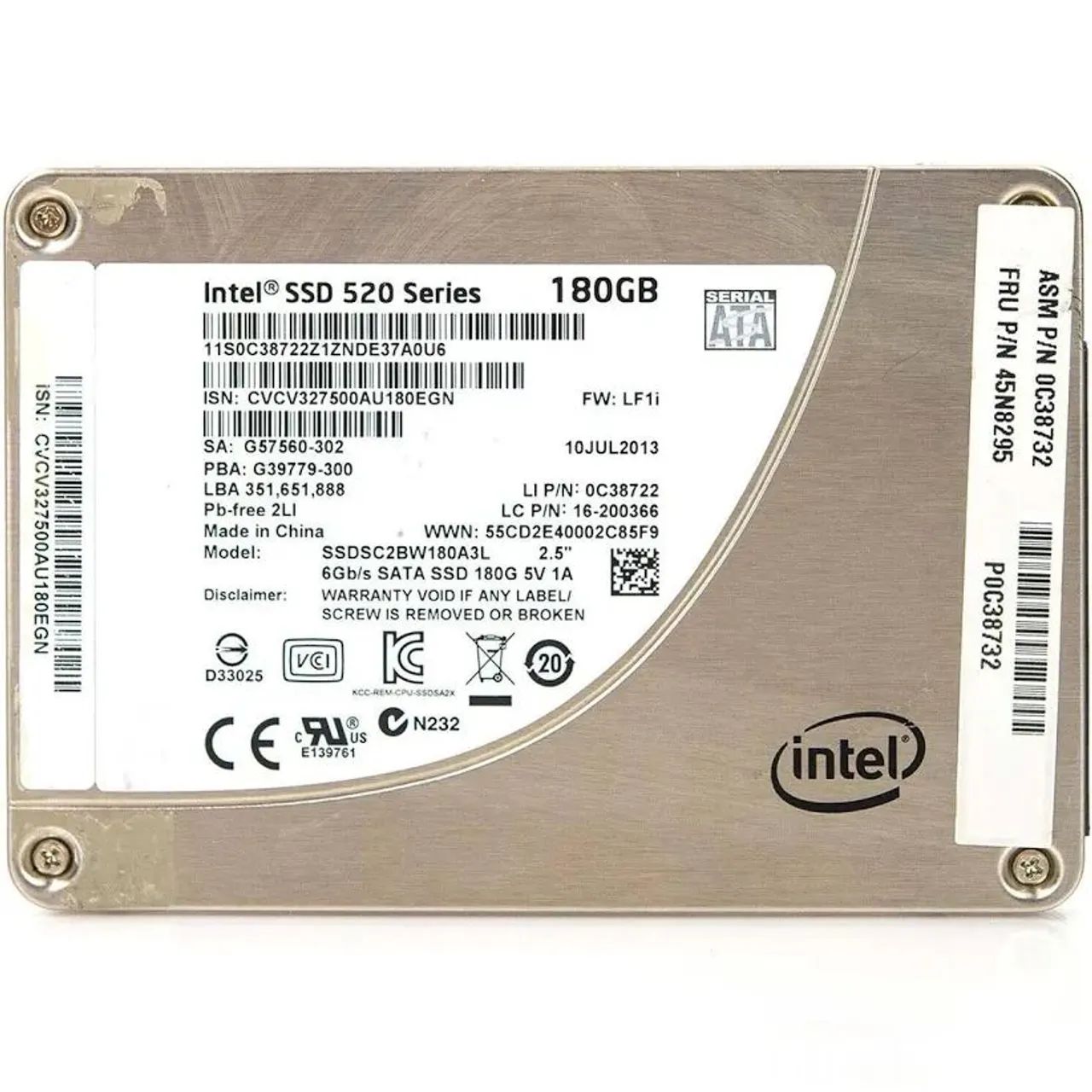SSD intel 180gb 2.5  - Foto 3