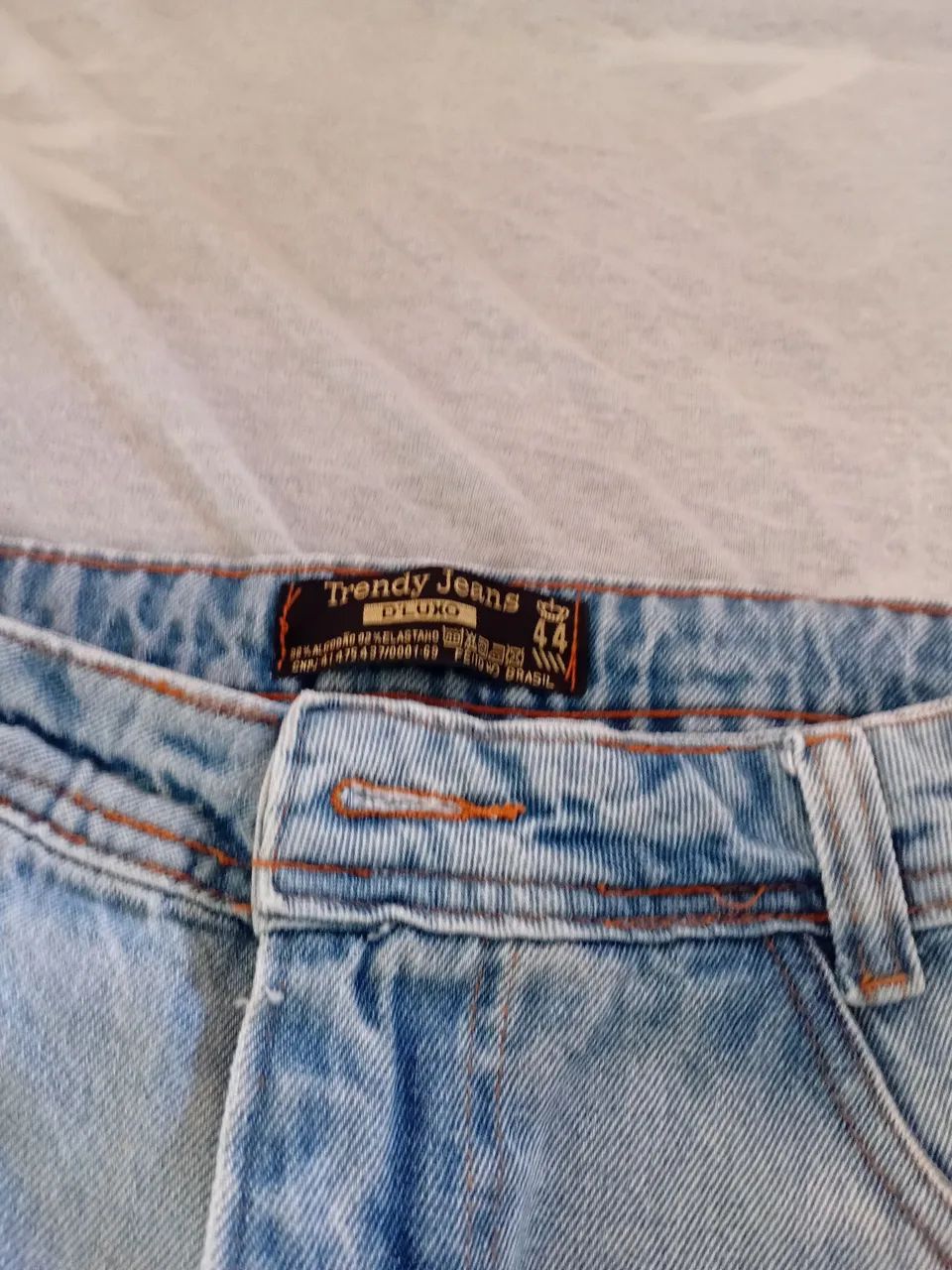 Saia jeans com fenda - Foto 4
