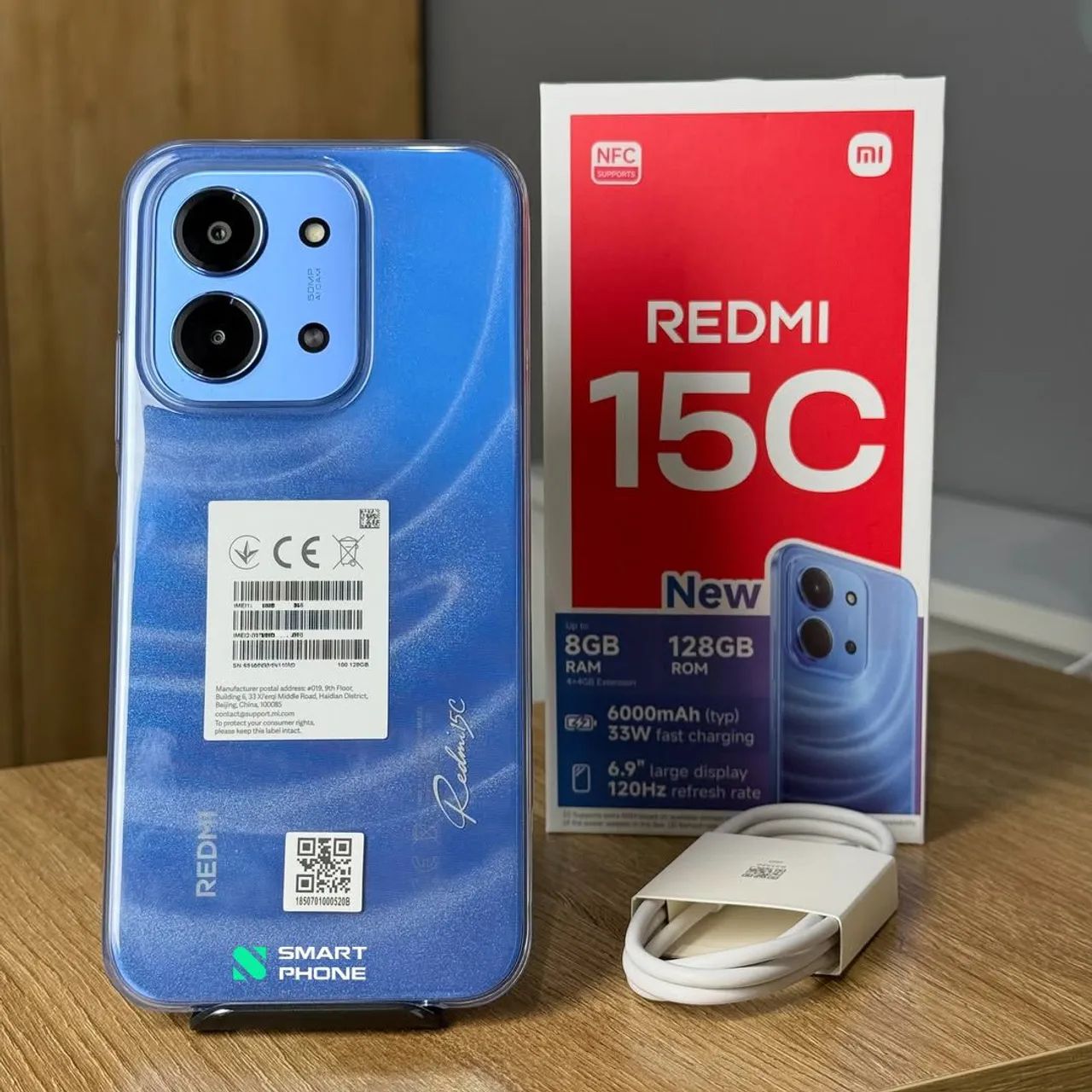 REDMI 15C NOVO LACRADO 256/8 - Foto 2