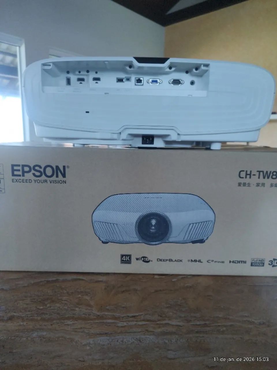 Epson EH-TW8300W 4K Wireless ? Modelo Premium ? Lâmpada 1300h - Foto 3