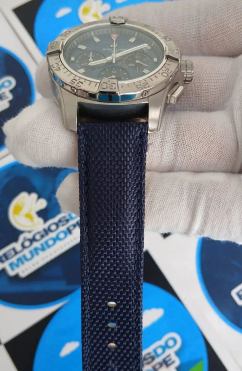 RELOGIO BR EVENGER CHNOGRAPH BLUE - Foto 3