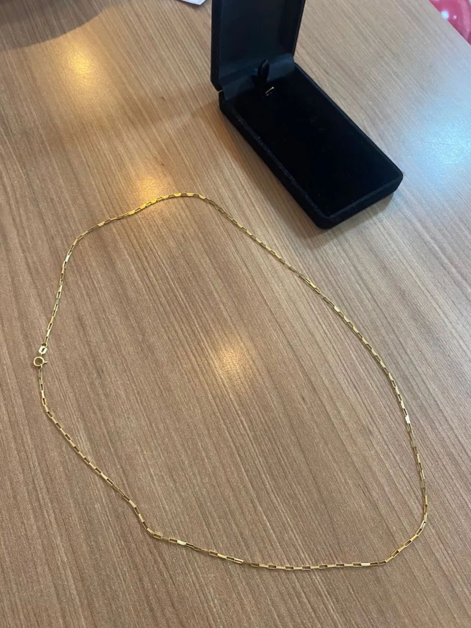 Corrente de ouro 18K// Cartier alongada ? 4,4G  - Foto 2