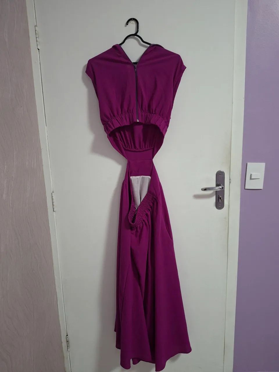 Vestido lilás com as costas abertas - Foto 2