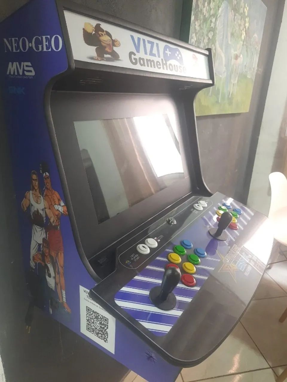 BARTOP 22" MULTIJOGOS - ARCADE SISTEMA COMERCIAL - Foto 3