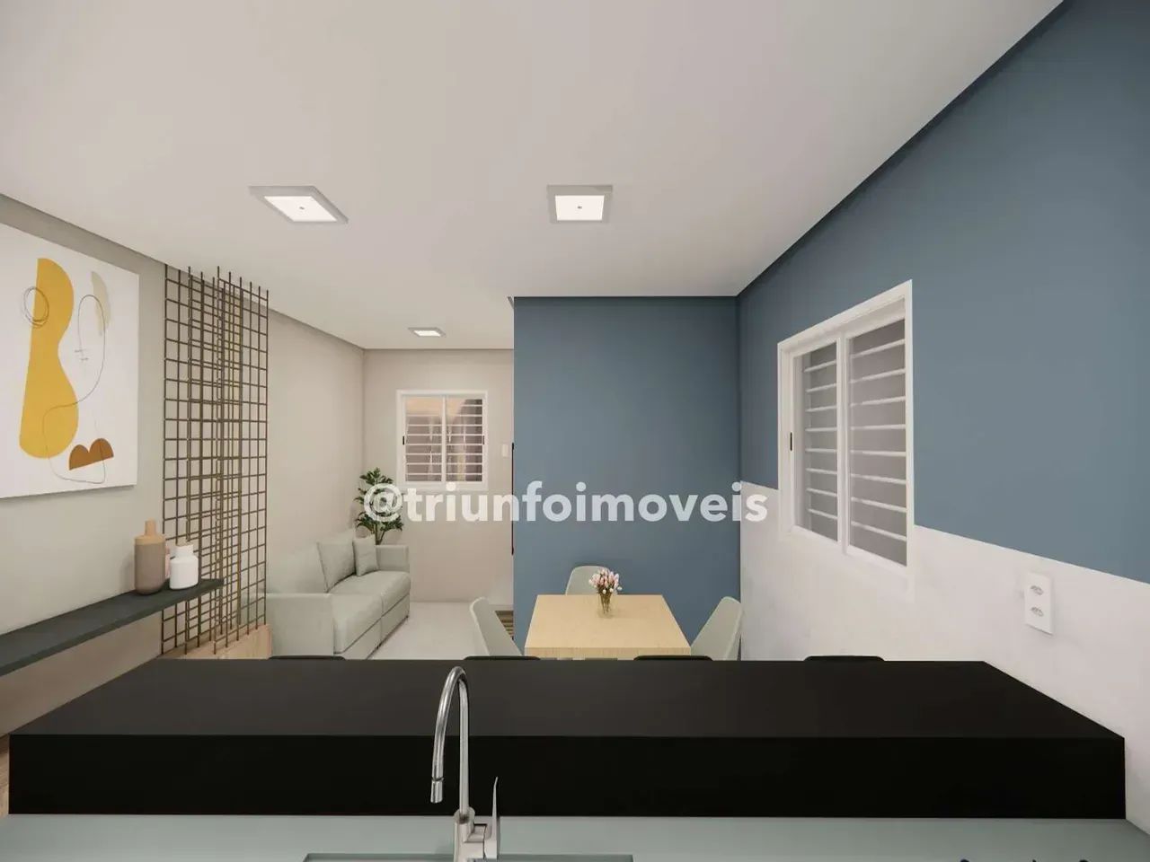 Casa a venda no Bairro Jóia com 2 Quartos - Foto 4