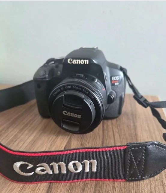 Canon EOS Rebel T4i (usada) - Acompanha acessórios e Lente 50mm - Foto 3