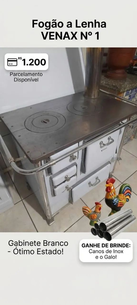Fogão a lenha 