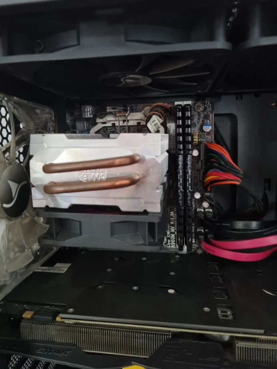 Kit Placa Mãe AM3+ com FX 4300 + RAM Corsair 8GB