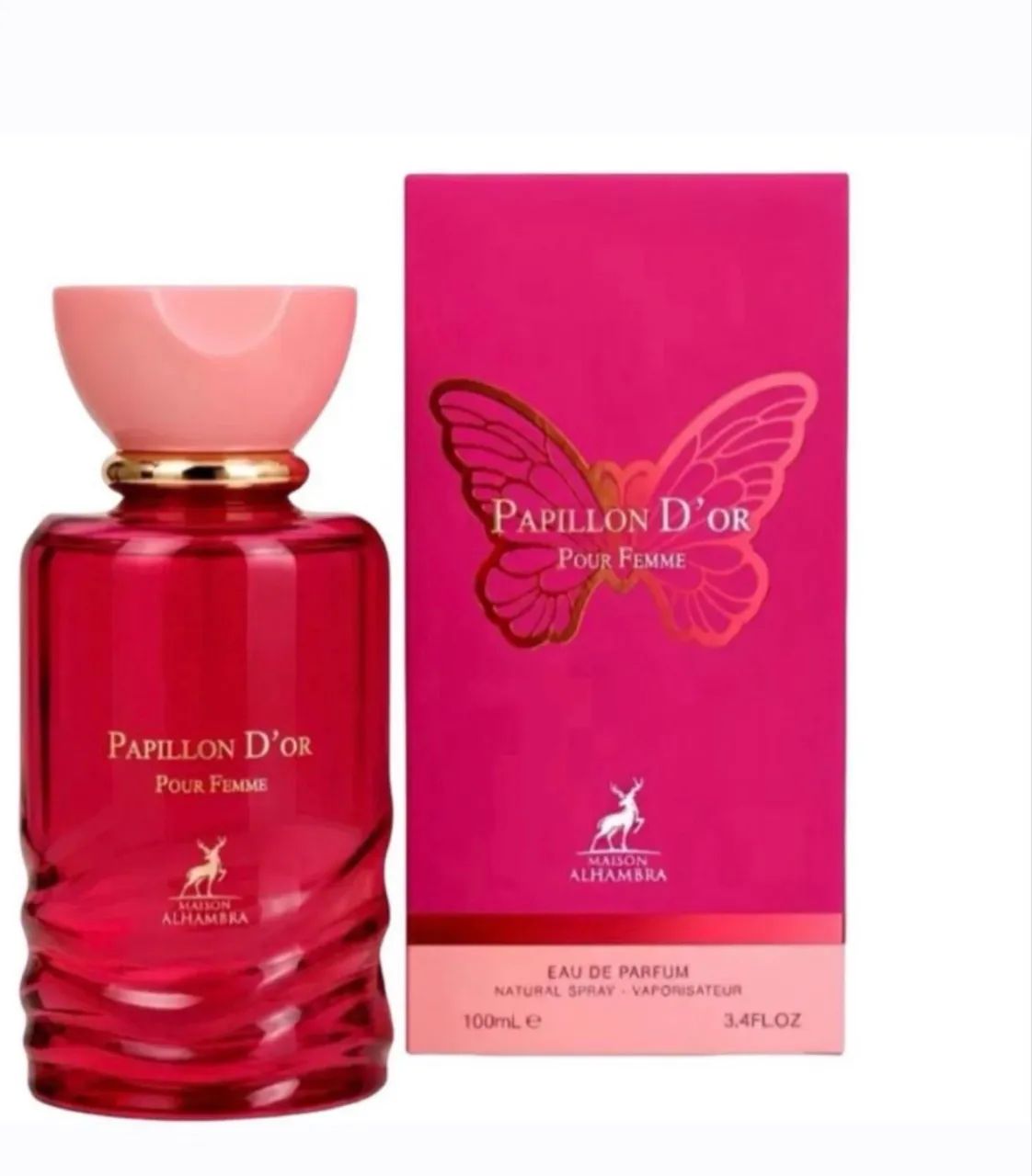 papillon d'or inspiração da Carolina Herrera