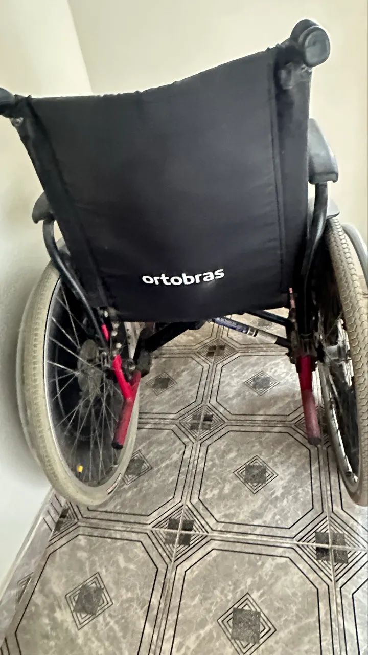Cadeira de rodas ortobras - Foto 5