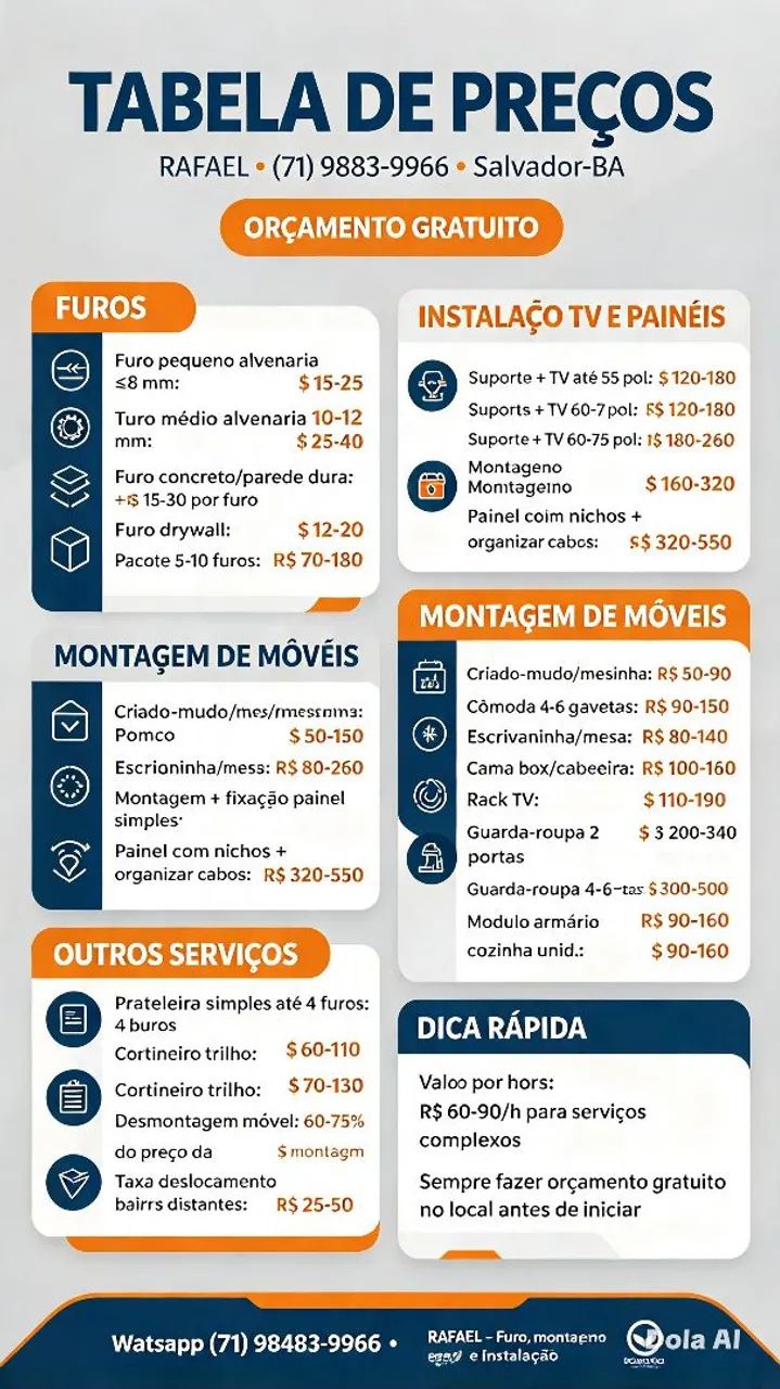 Serviços disponíveis  - Foto 2