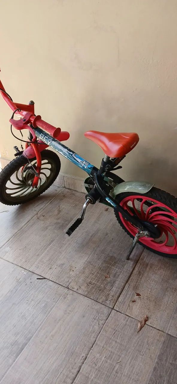 Bicicleta Infantil Caloi Rex - Foto 2