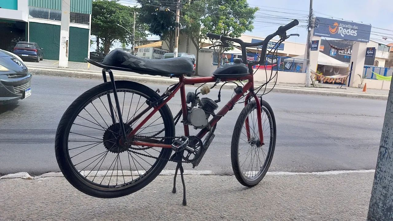 Vende-se bicicleta motorizada 75cc -  - Foto 2