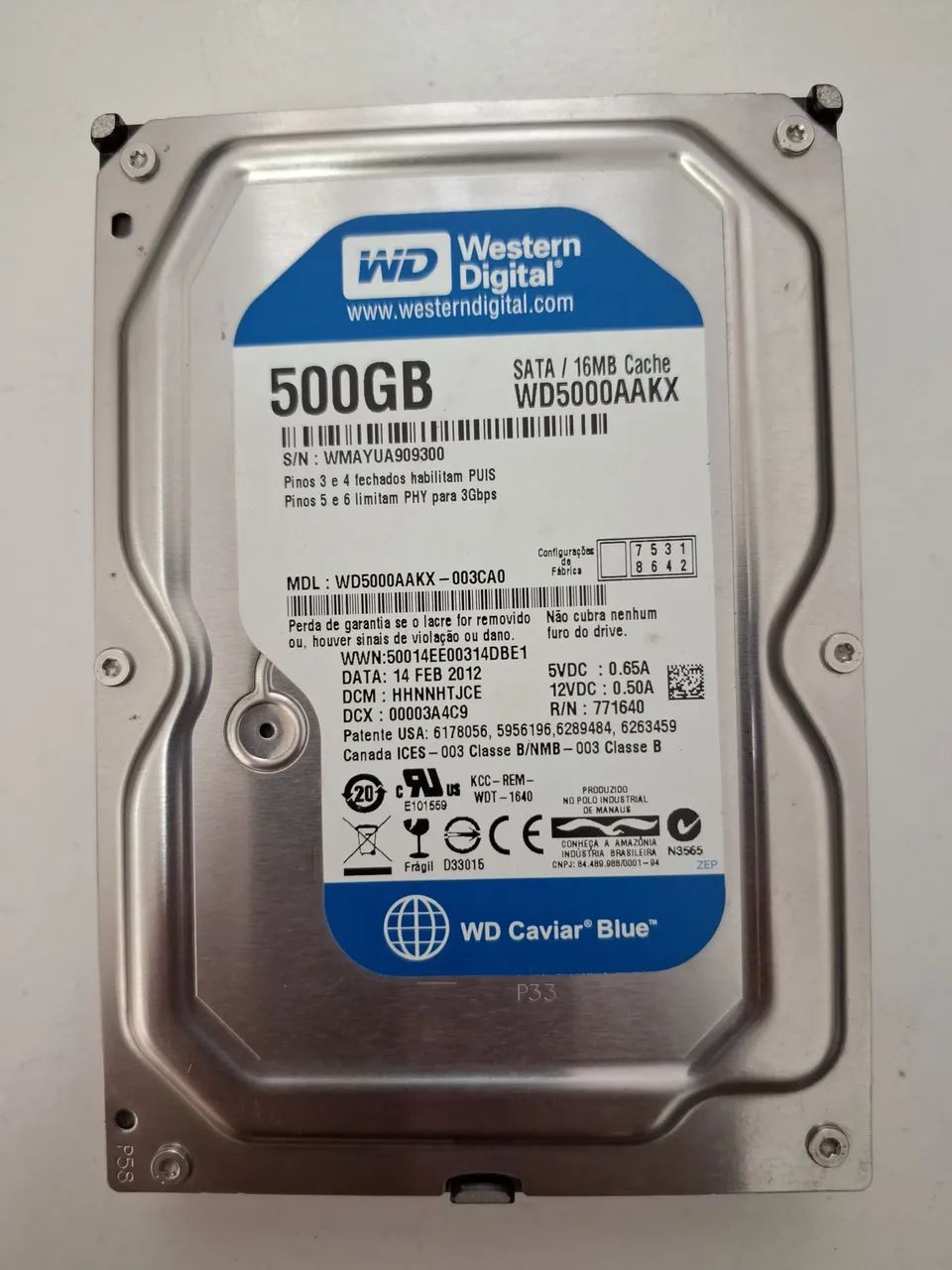 Hd wd 500GB cftv cpu dvr  - Foto 4