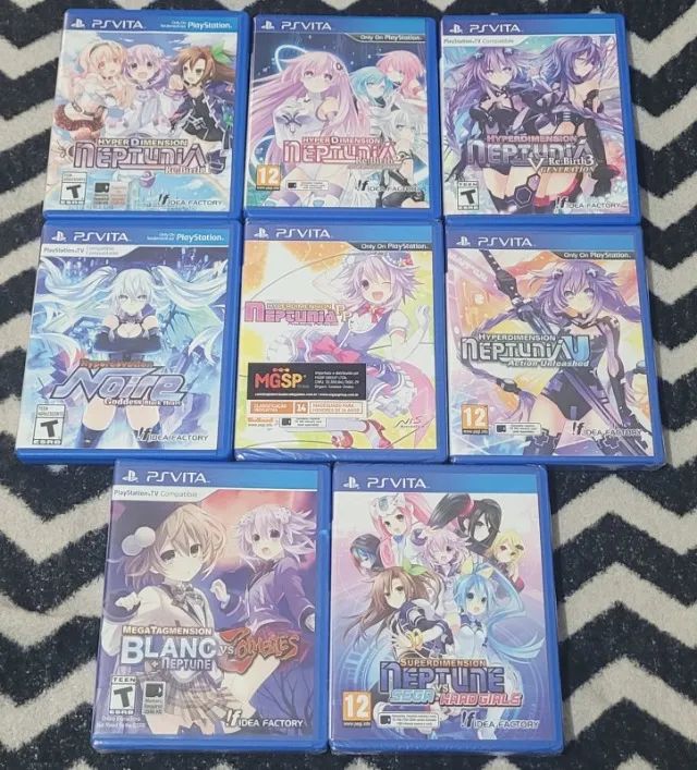 Pack Neptunia para PsVita