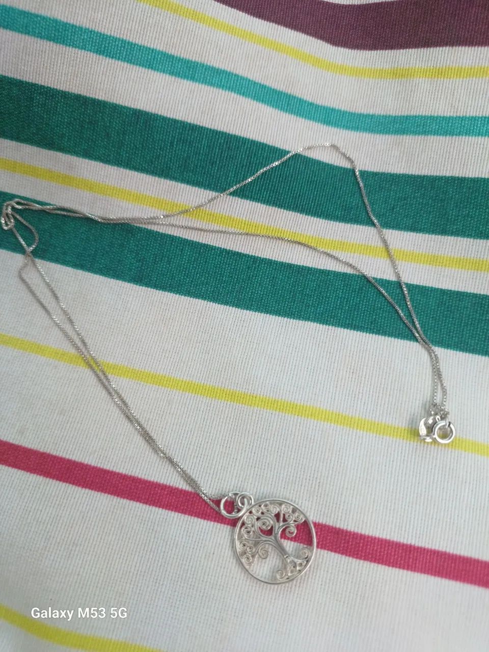 Colar feminina prata pandora 925