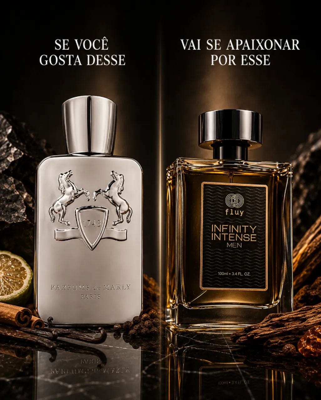 Perfume Infinity Intense Men - LAB 8 - 100ML - Foto 2