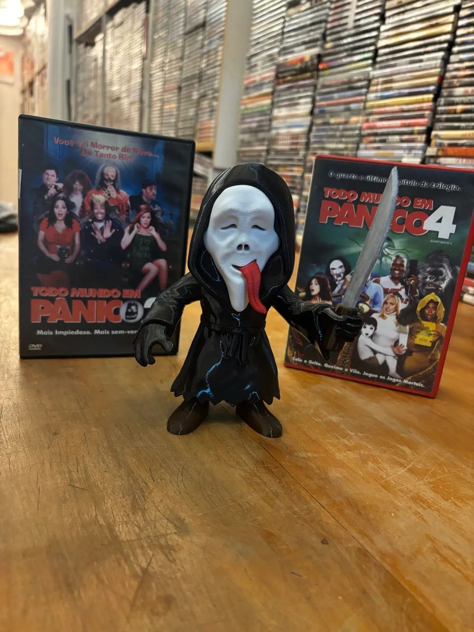 Boneco todo mundo em pânico personagem 