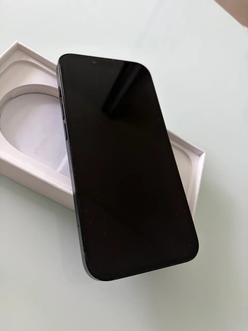 iPhone 14 com 256gb preto com boa bateria  - Foto 2