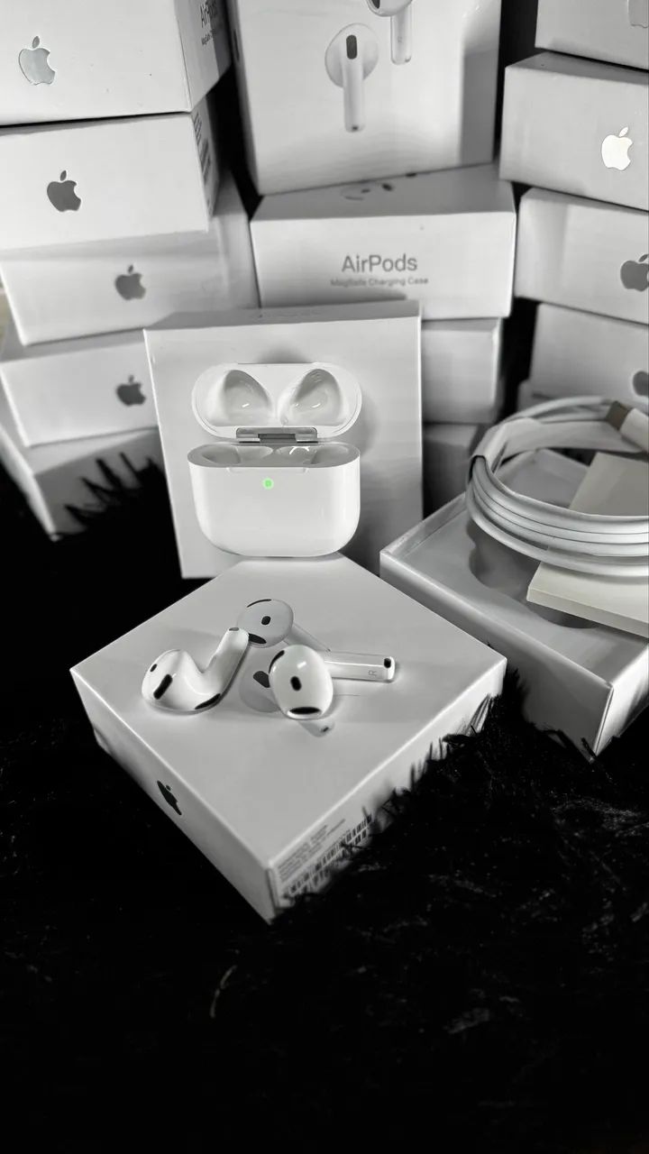 AirPods 4 Com cancelamento de ruído ANC - Celulares e Smartphones