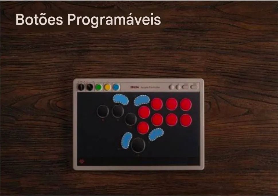 Controle Arcade 8BitDo para Nintendo Switch e Windows ESTADO DE NOVO - Foto 5