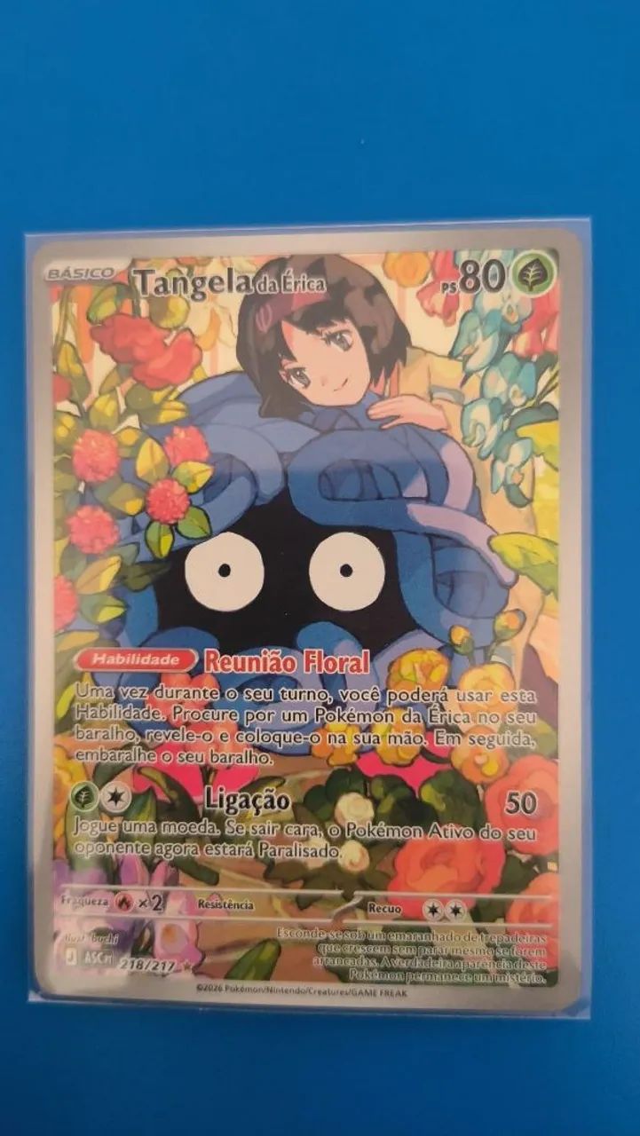 Carta pokémon Tangela 
