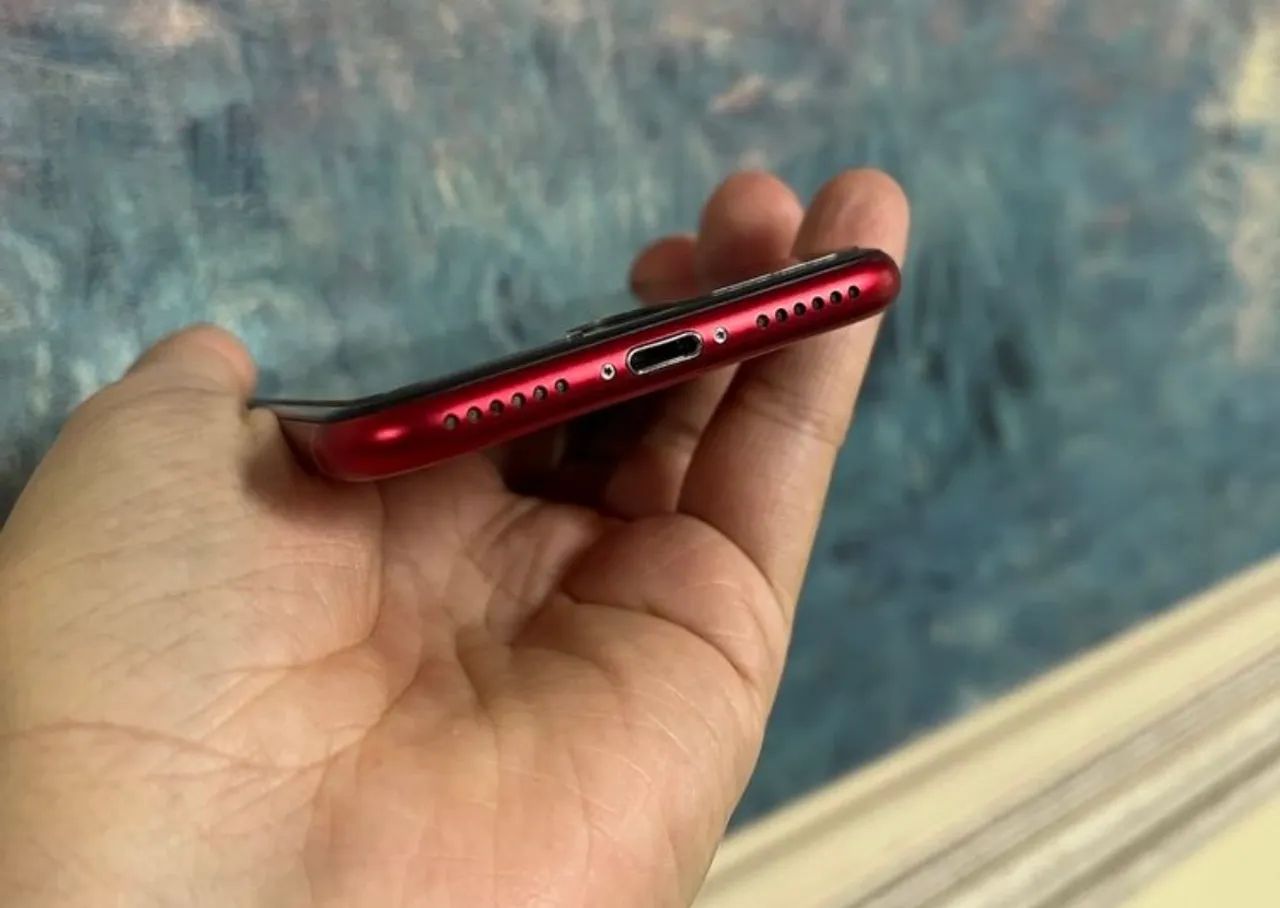 iPhone 8 vermelho 64GB top - Foto 3