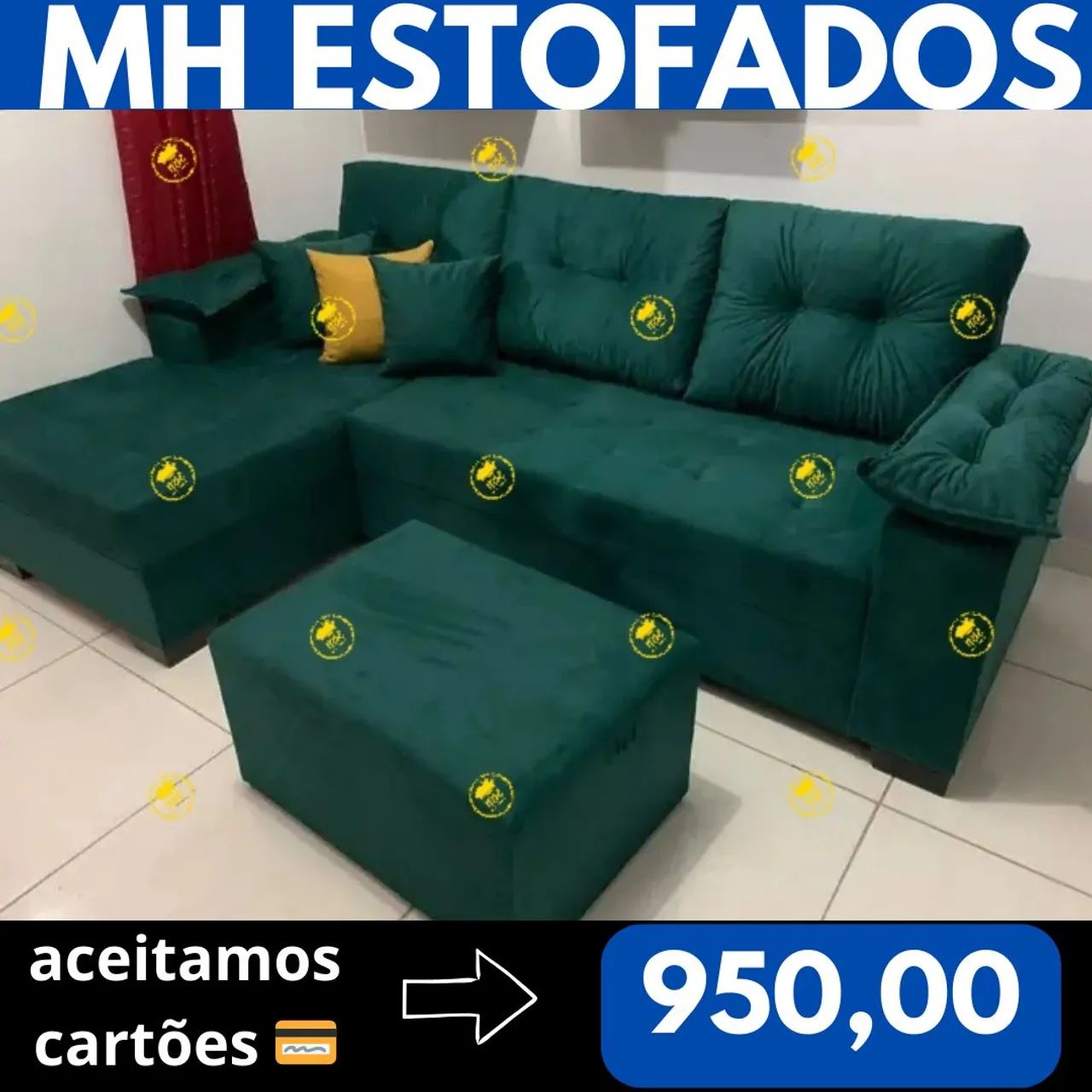 SOFÁS DIRETAMENTE DA FÁBRICA APARTI DE 300,00 - Foto 5