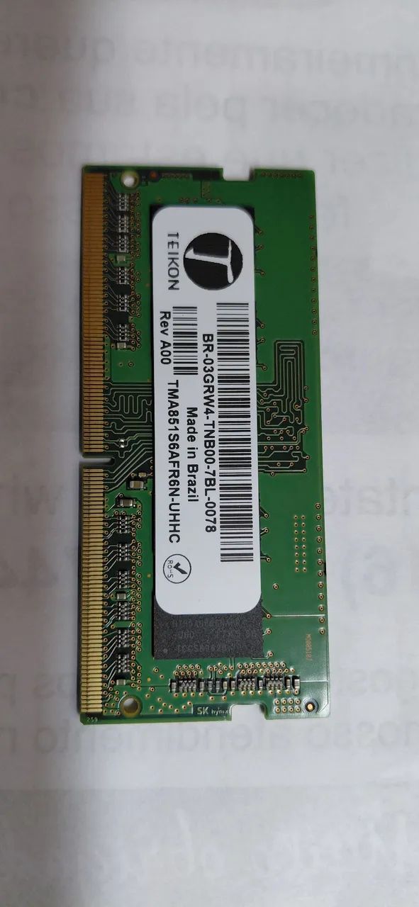 Memória 4GB 2400MHz SODDIM  - Foto 3