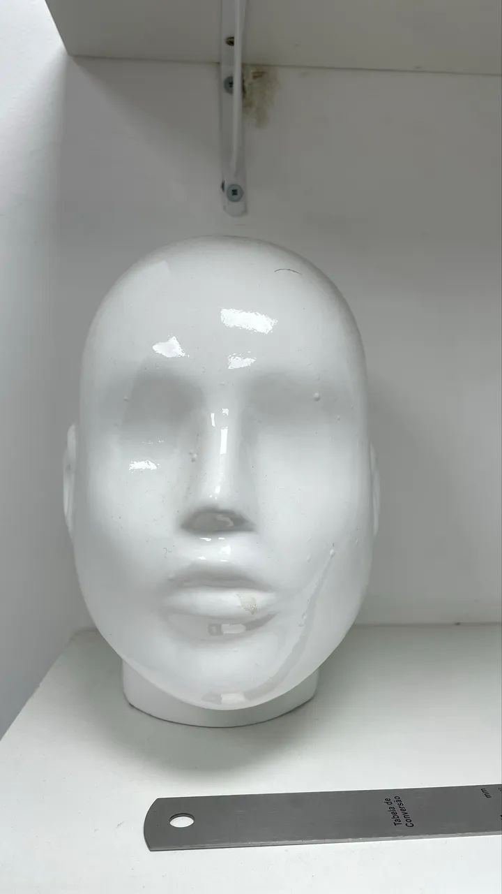Cabeça de manequim feminina - Foto 2