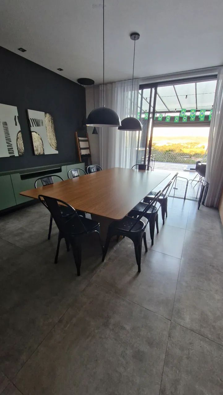 Mesa de jantar com cadeiras 220x120 - Foto 2