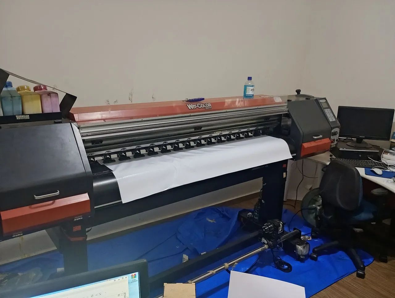Plotter de solvente 1,40 mts