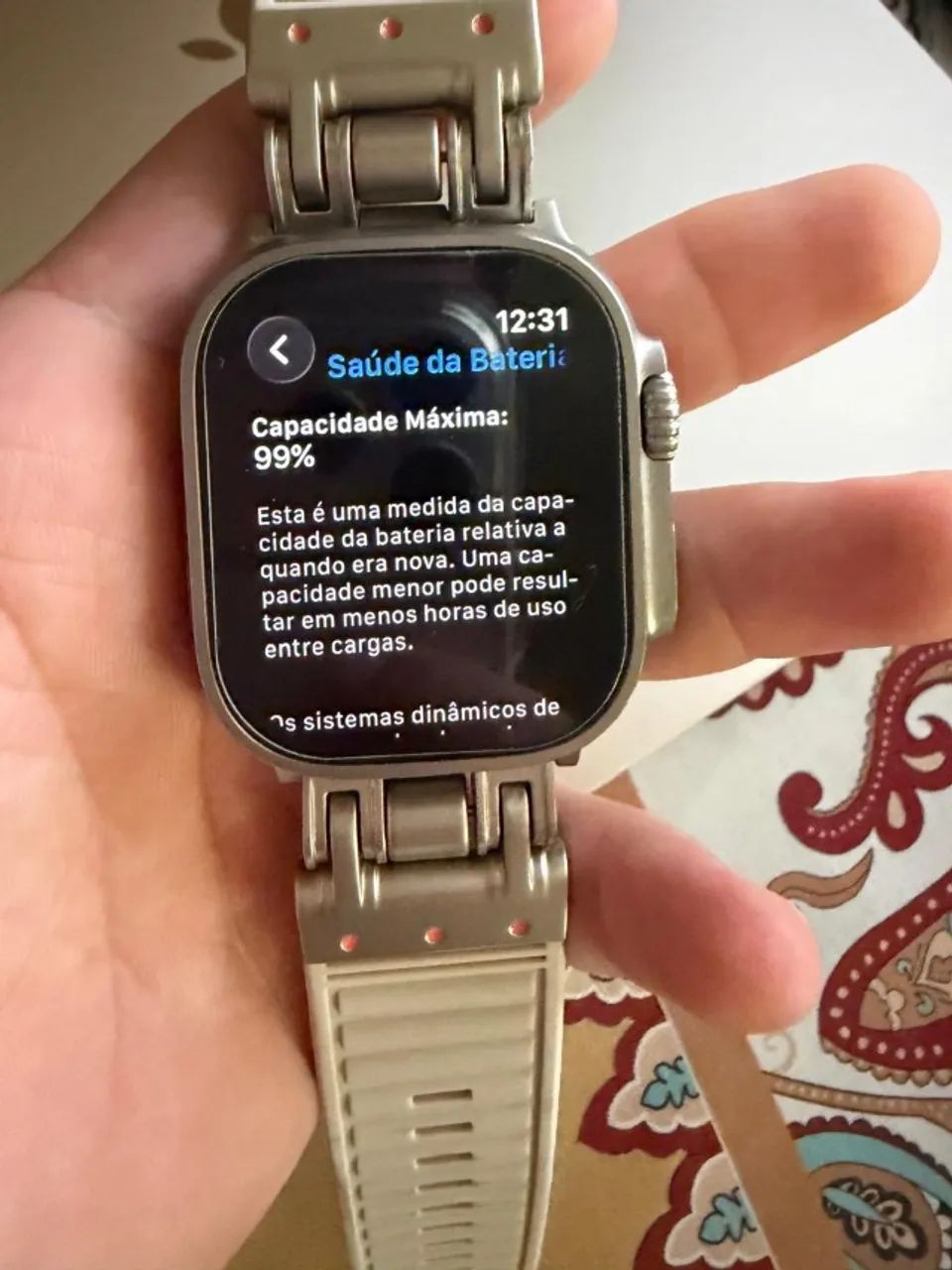 Apple Watch Ultra 1 Titanium 49mm - Foto 4