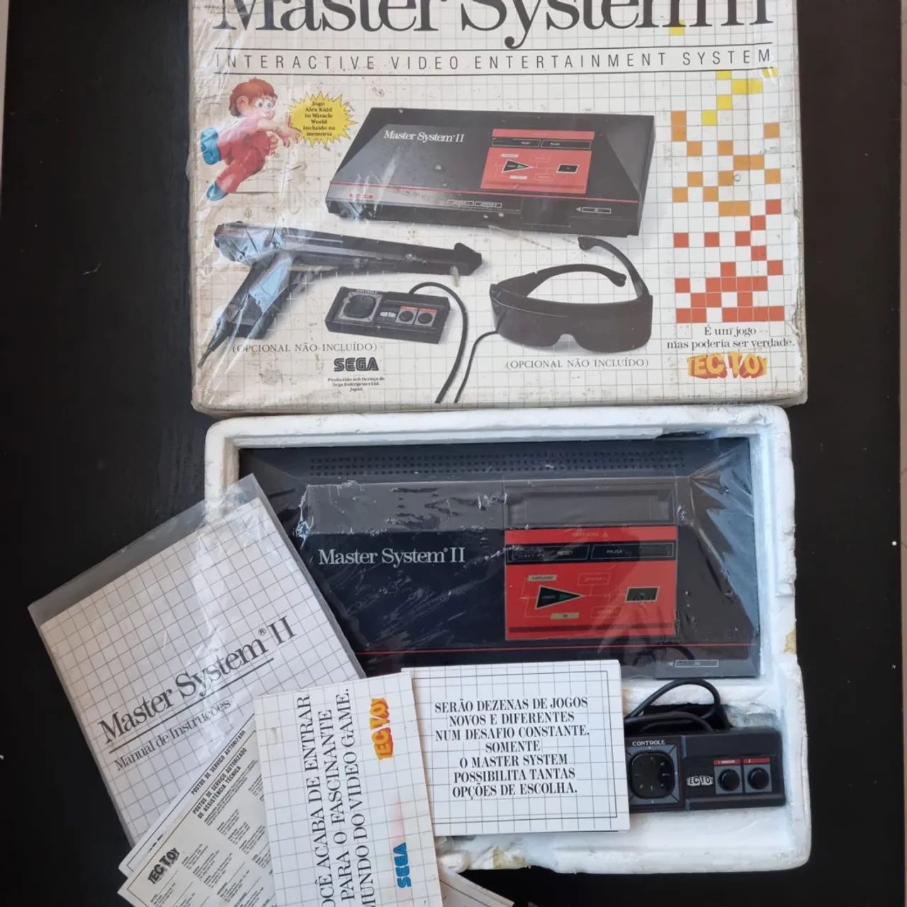 Master System na Caixa