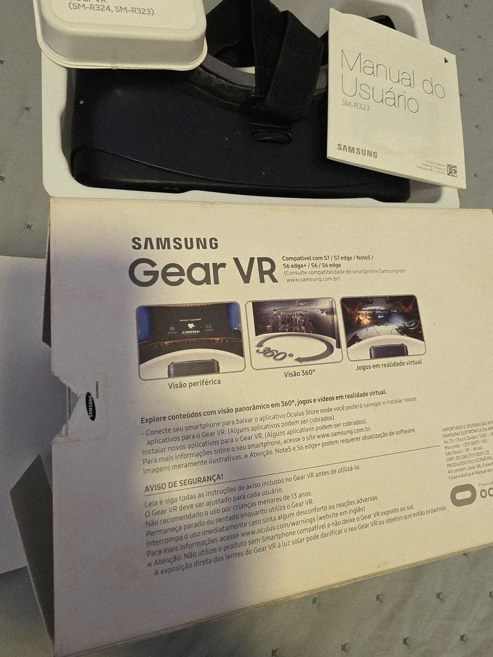 Óculos 3d p Celular Samsung - Gear VR - Foto 2