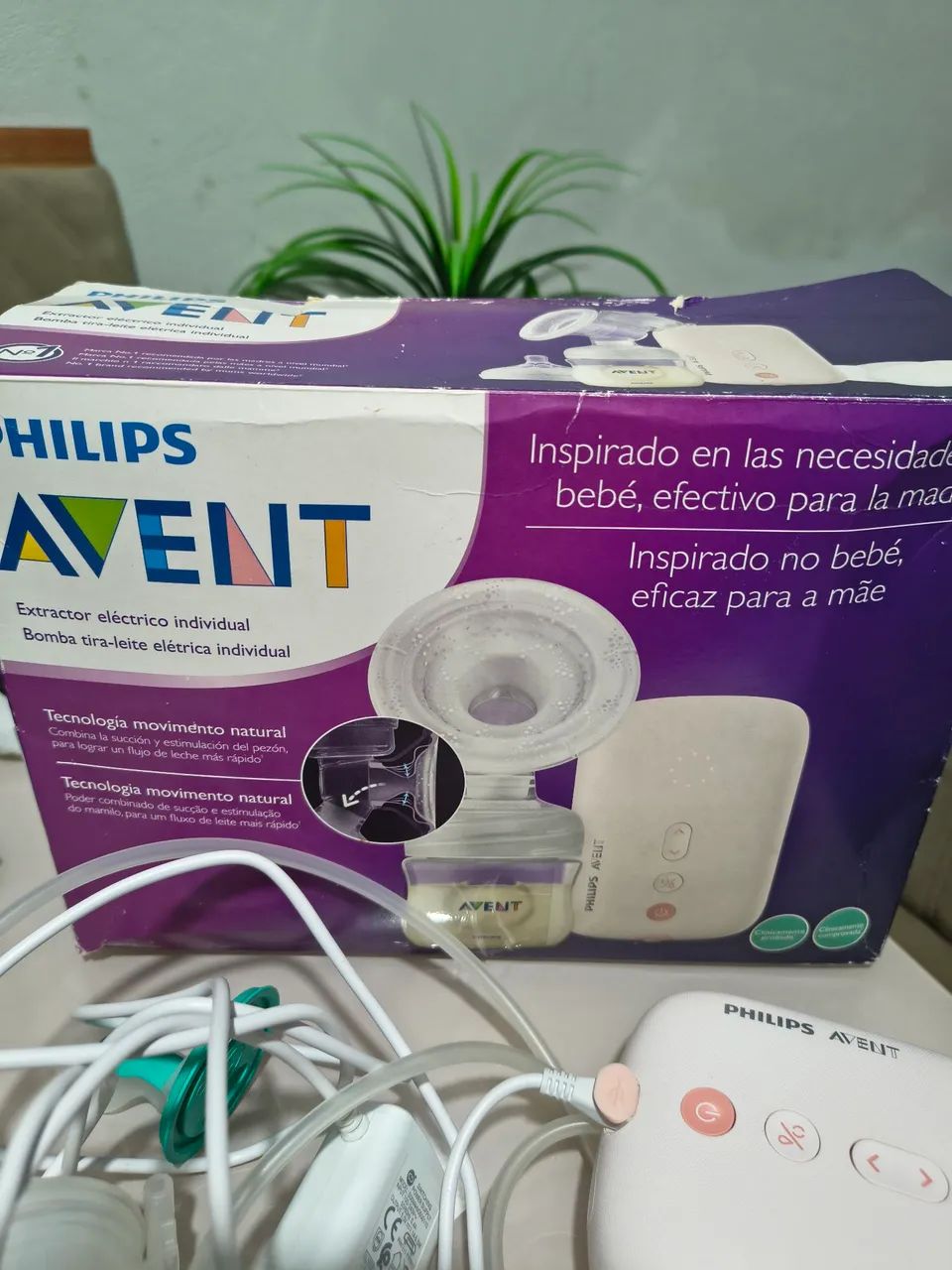 Bomba elétrica de leite Avent