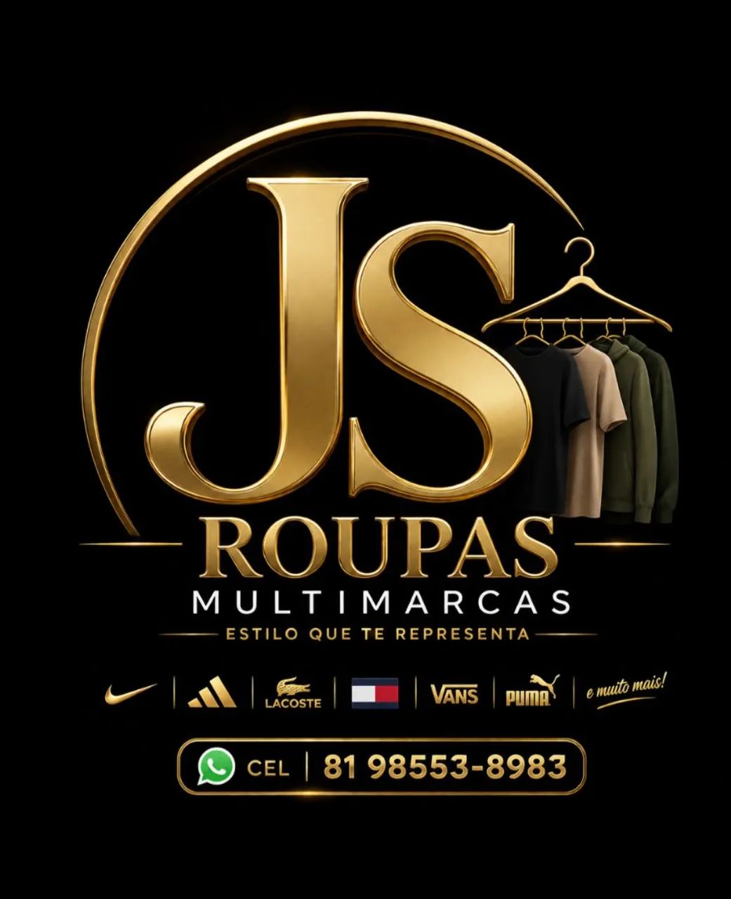 Roupas para seu bom gosto e presentear vc e seu pai ?