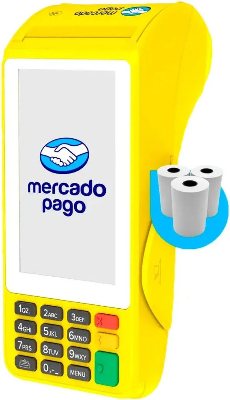 Maquina de cartão Point Smart 2 Mercado Pago Wi-Fi + 4G Grátis e Mais Vendas - Foto 2