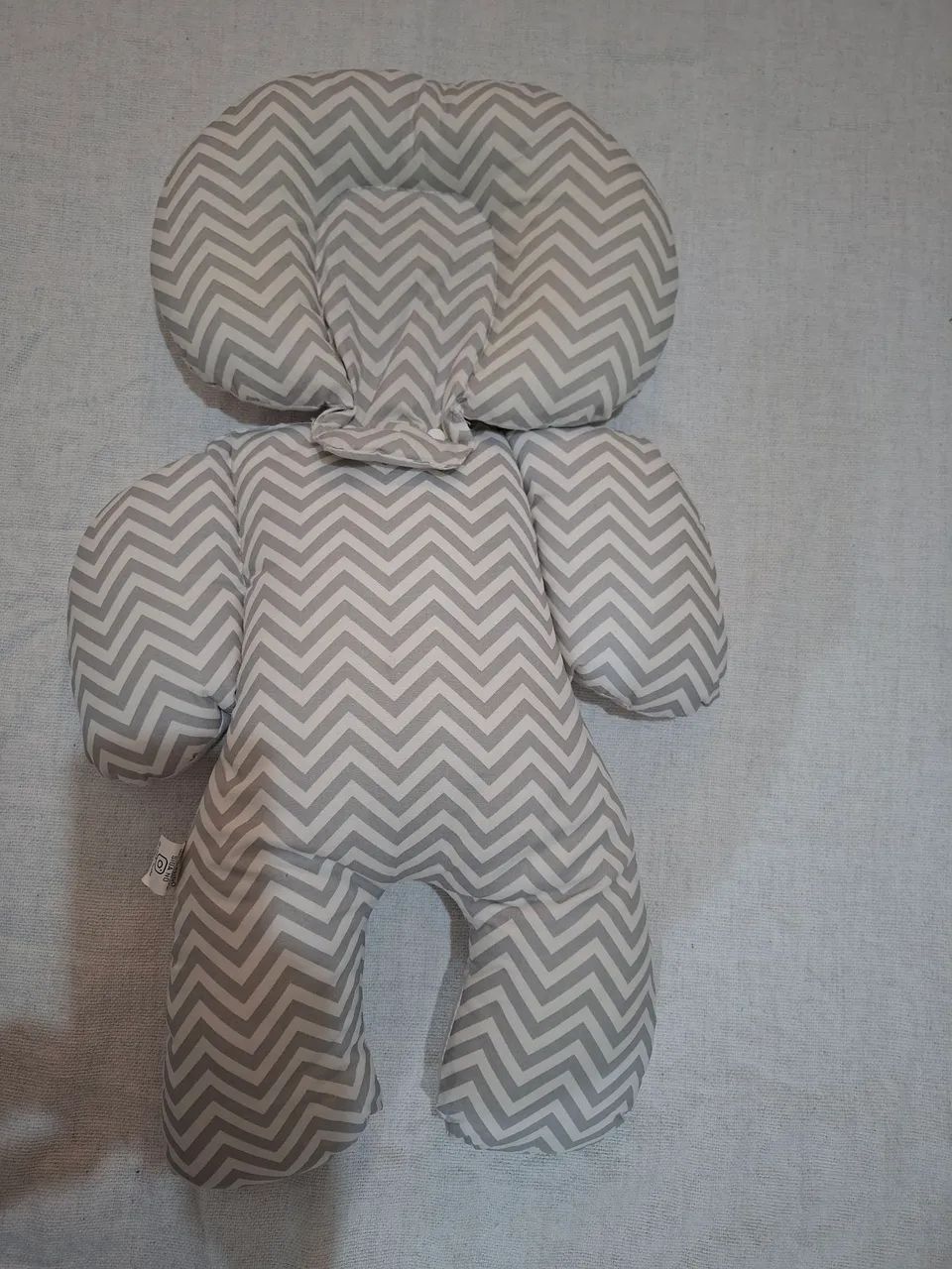 Almofada Para Bebê Conforto Universal 100% Algodão + Protetor 