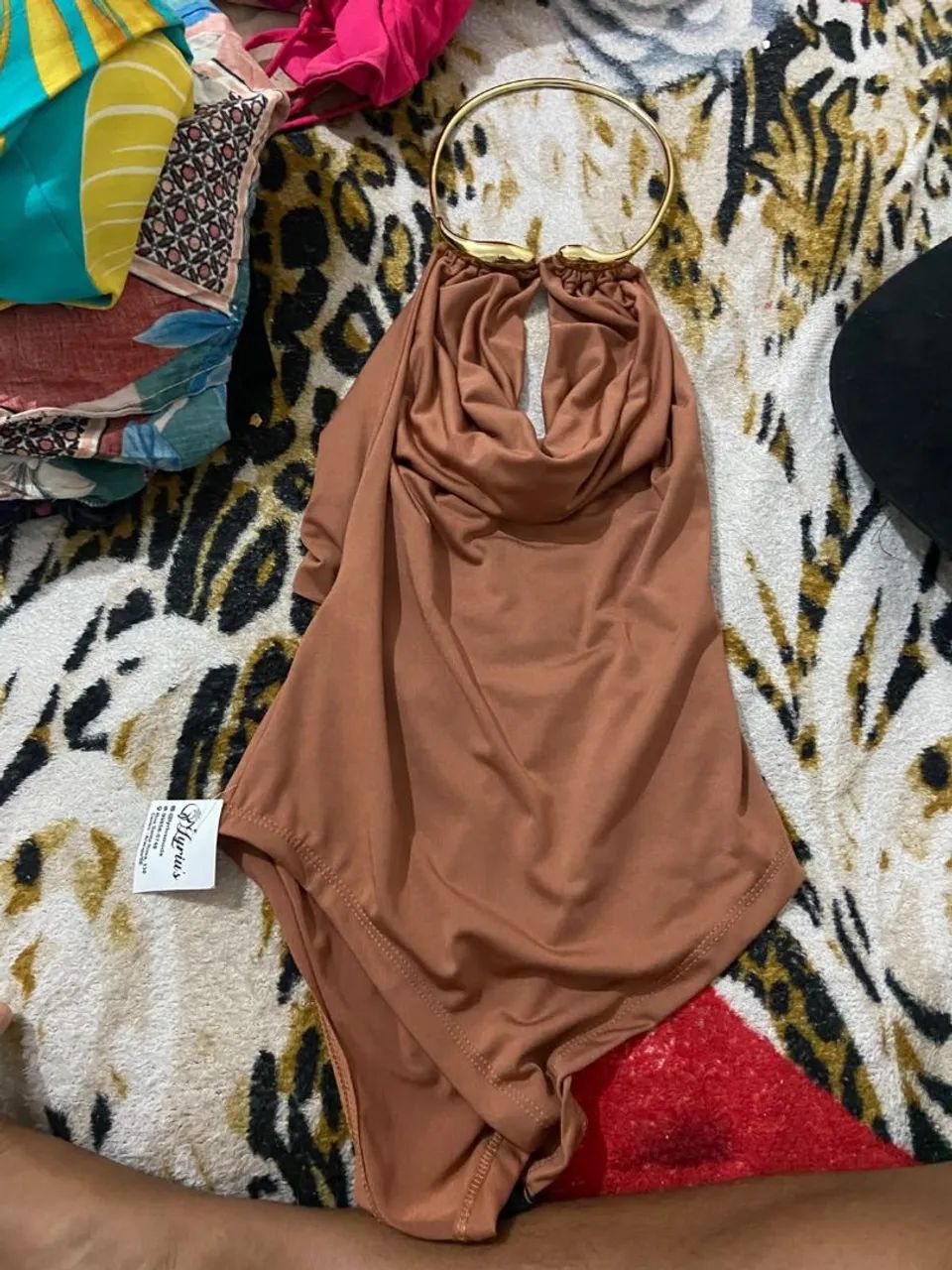 Body dourado novo , estilo Paty  - Foto 2