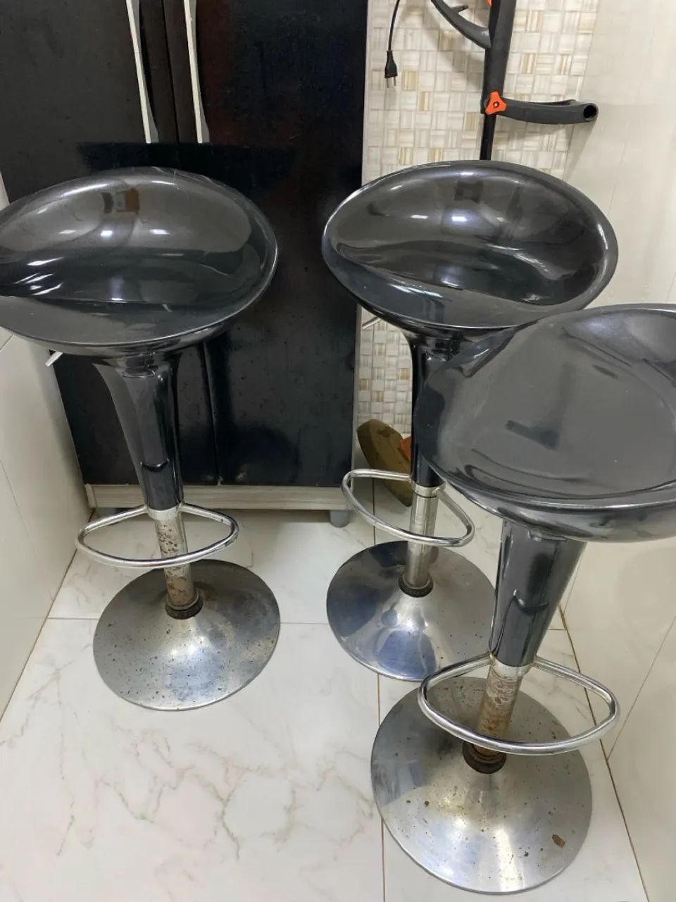 Banquetas giratórias 