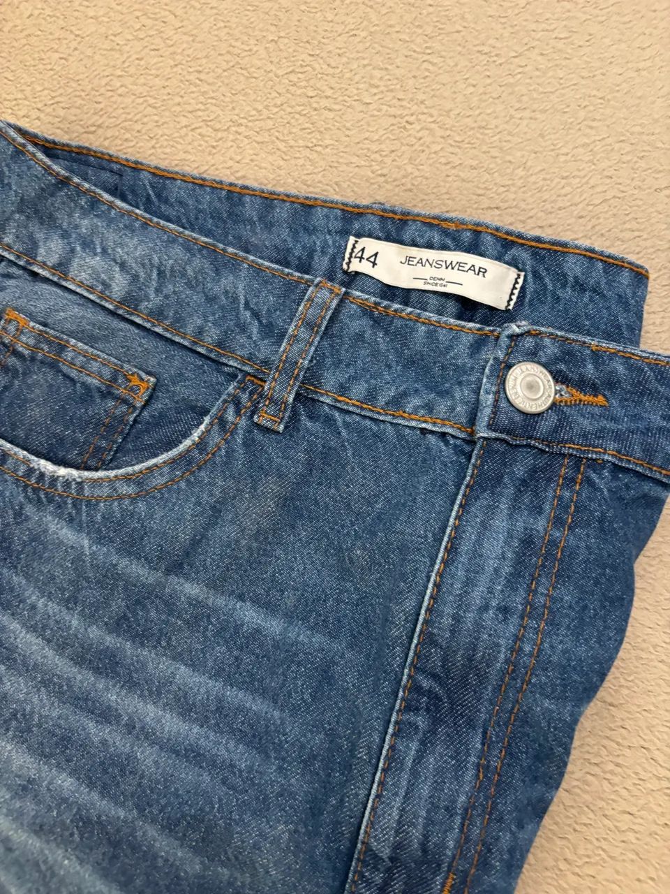 Calça jeans mom feminina - Foto 2
