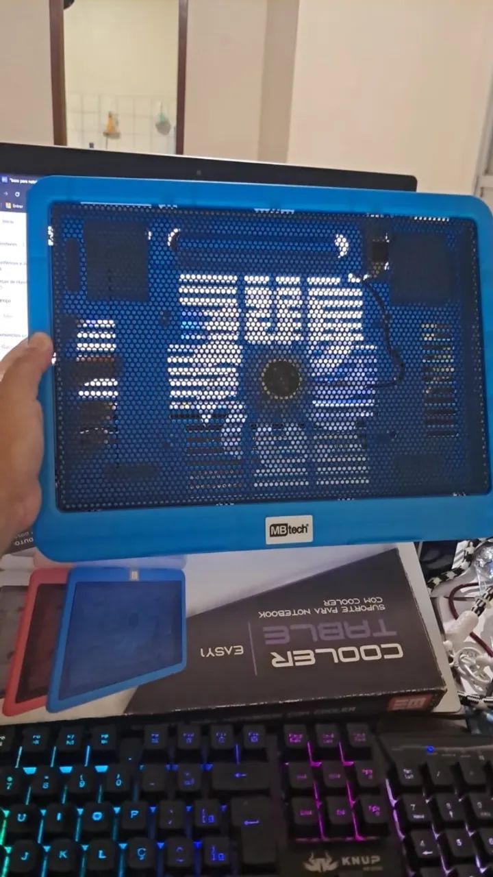Base com Ventoinha para Notebook até 15" - Foto 2