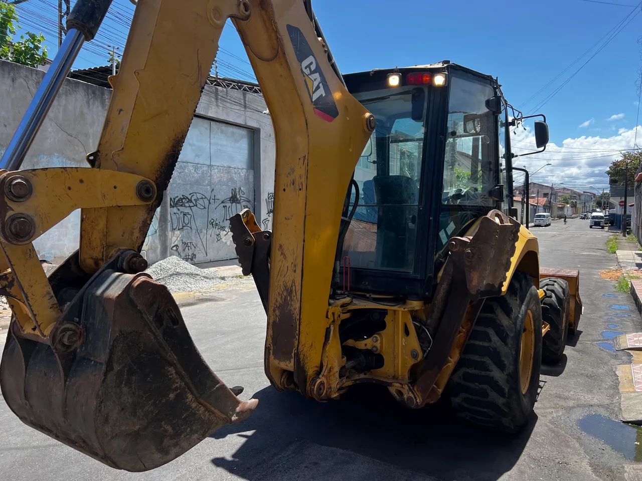 Retroescavadeira caterpillar 416F2 2019 - Foto 2