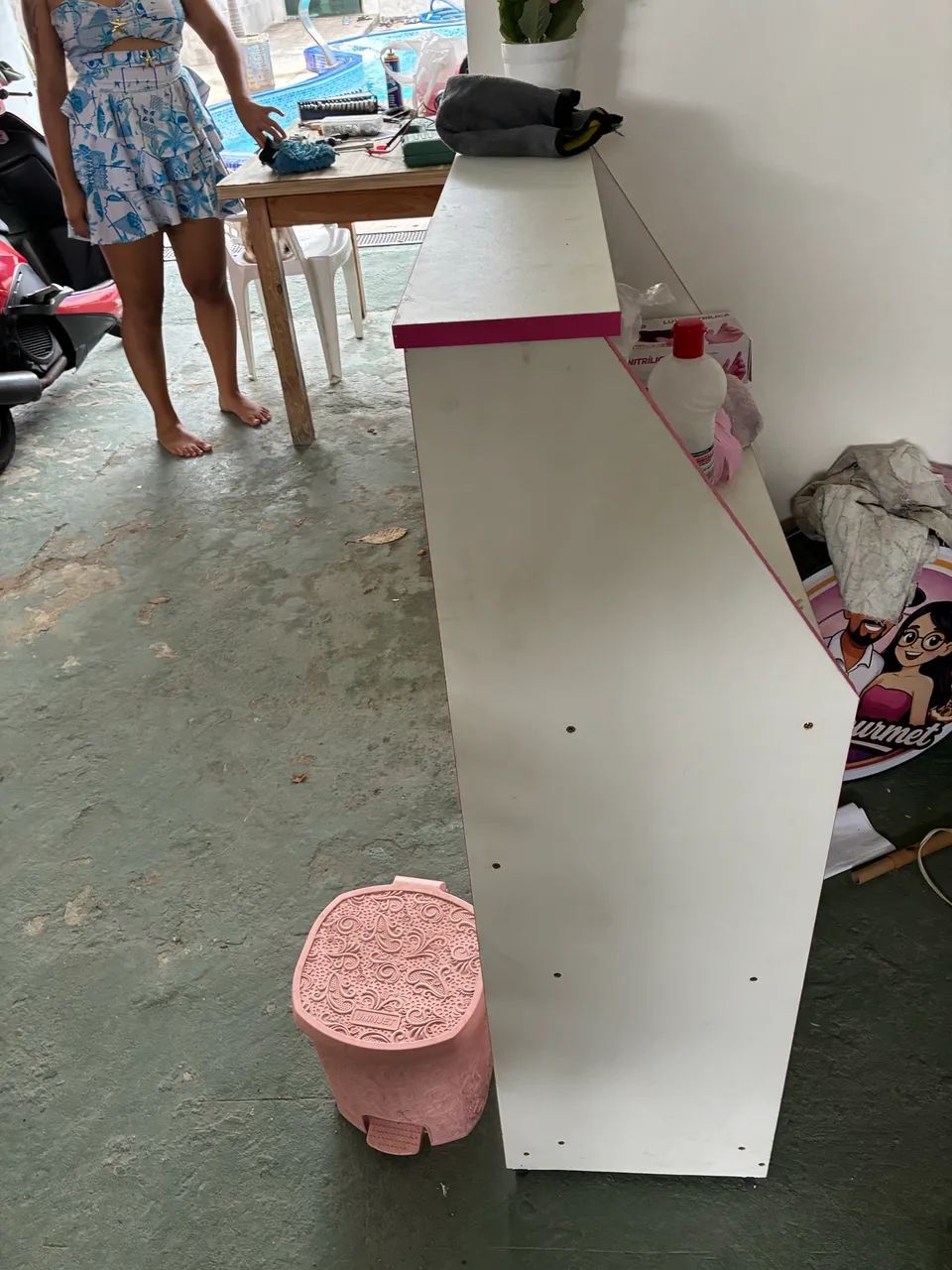 Bancada nova rosa - Foto 3