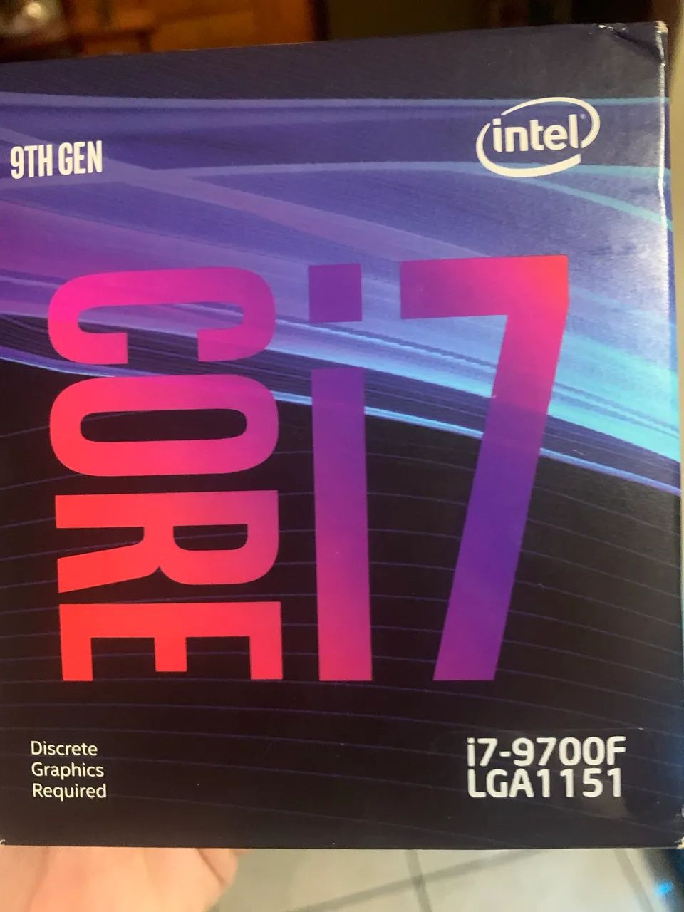 Processador Intel i7 9700F 