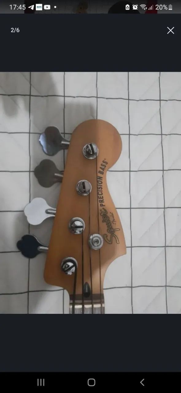 BAIXO FENDER SQUIER - Foto 2